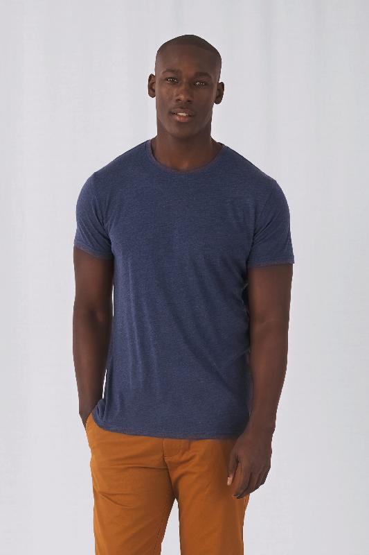 T-shirt Triblend col rond Homme - Réf: CGTM055 - B&C - Confort, douceur et durabilité - Tailles S à 3XL_0