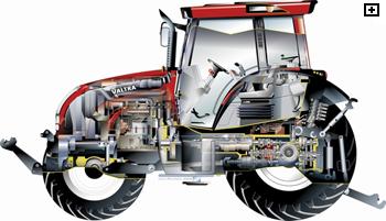 N104 tracteur agricole - valtra - puissance 115 ch_0