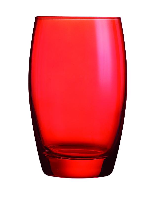 GOBELET FORME HAUTE ROUGE 35 CL SALTO COLOR STUDIO ARCOROC