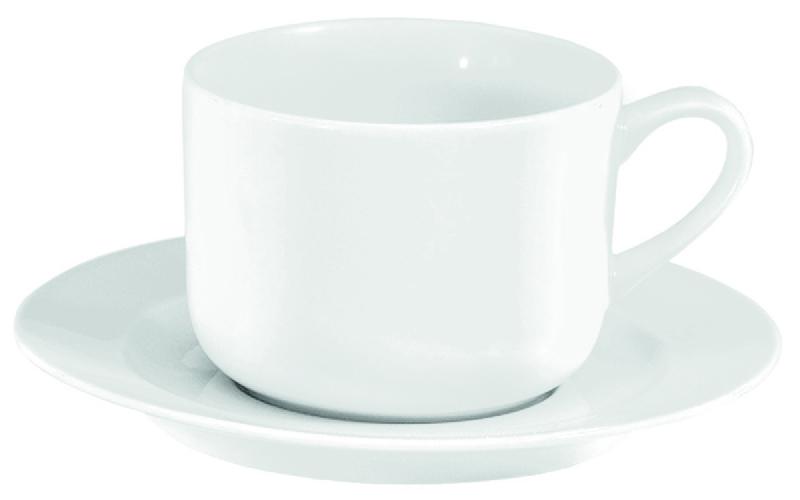 SOUS TASSE À DÉJEUNER ROND BLANC PORCELAINE Ø 16,7 CM SANCERRE PILLIVUYT
