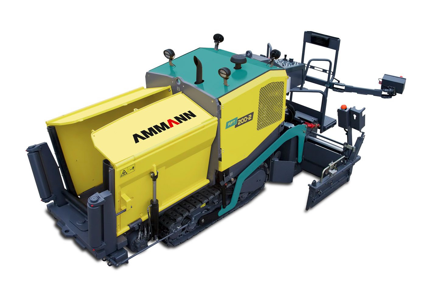 Aft 200-2 finisseur compact Ammann - Poids 5900 kg - Largeur de travail 1.20 à 3.10 m_0