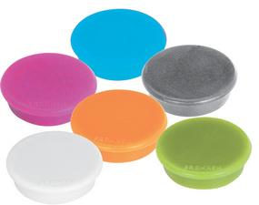 AIMANT MAGFUN, DIAMÈTRE: 32 MM, ORANGE - LOT DE 7