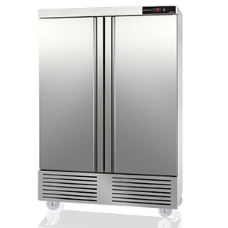 Armoire réfrigérée 2 portes 1200 litres - Acier inoxydable AISI 304 - Groupe bas - Températures de -21°C à +8°C_0