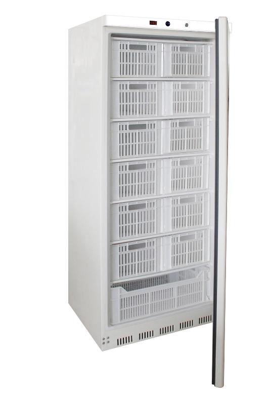 Armoire réfrigérée blanche -18/-24°C - 600 litres - 7 clayettes avec 13 paniers - CAG-AW-RN600_0