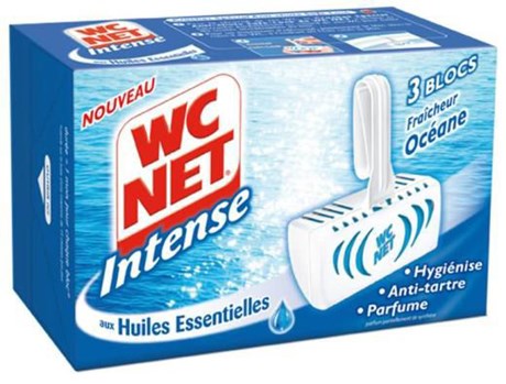 BLOC WC INTENSE AUX HUILES ESSENTIELLES 34 G (VENDU PAR 3)