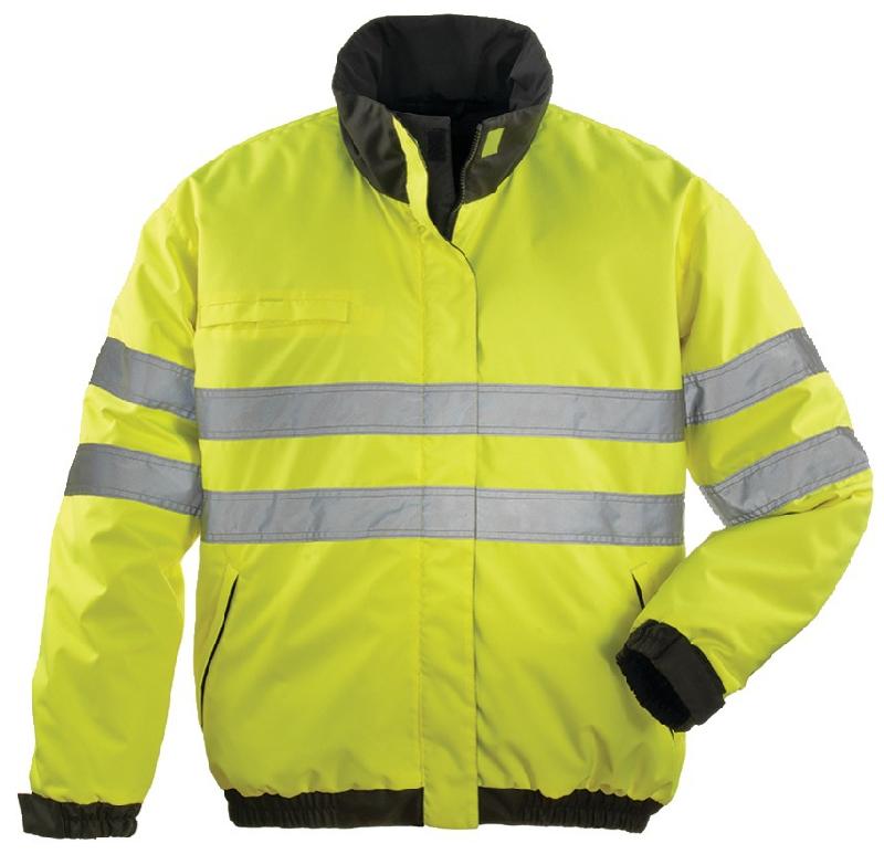 Blouson réversible 2 en 1 Hi-Way jaune fluo/noir - Taille 2XL - Coverguard - 7HWBYXXL - 667587_0