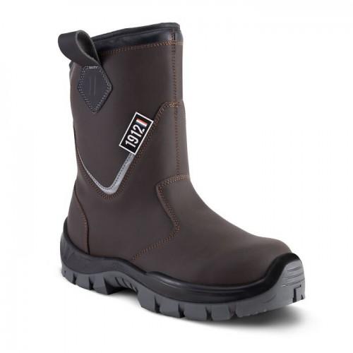 BOTTES DE SÉCURITÉ UNITAN FOURRÉES FUSION GRIP - S3 HI CI SRC - T46 GASTON MILLE