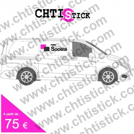 C MQ8 - Marquage véhicule - Chtistick - Pour modèles Trafic, Vito, Transporter - Modèle n°8_0