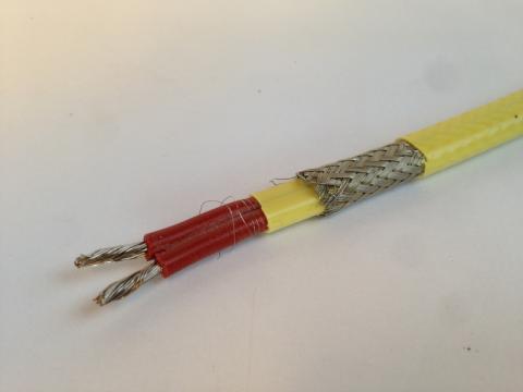 Câble chauffant à puissance constante type CPC - Conducteur en cuivre, isolant silicone, section 9.5x5 mm, 230V monophasé_0