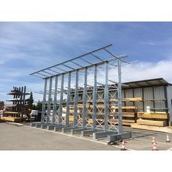 Cantilever extérieur super lourd simple face - 25m - 15 colonnes - galvanisé à chaud - fabrication européenne_0