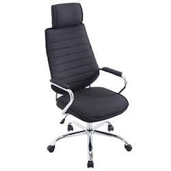 CLP Fauteuil de bureau Rako tissu Noir - noir textile 191624801_0