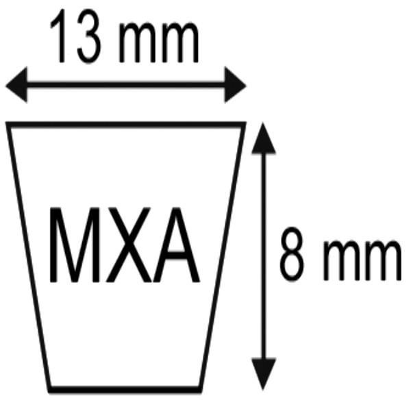 COURROIE MX A50 1/4 - SPA 1307