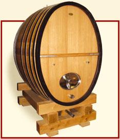 Cuve de vinification - Foudres ovales pour élevage sous bois et optimisation de l'espace_0