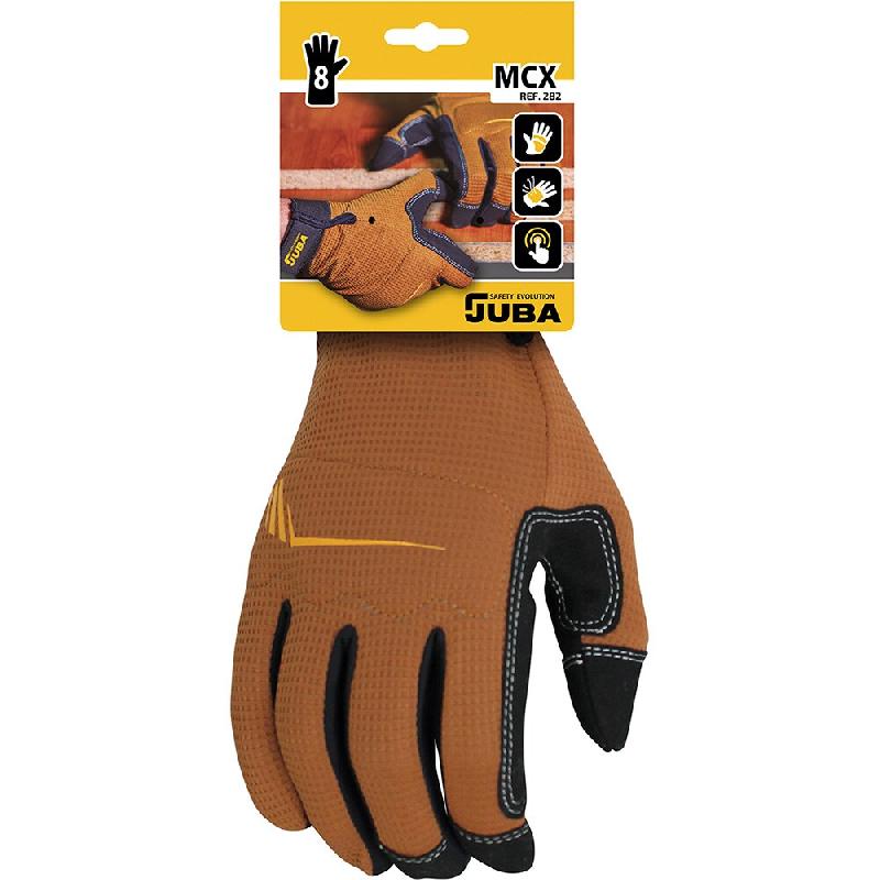 Gant de travail tactile cuir synthétique/élasthanne taille 10 juba - 8423752225446_0