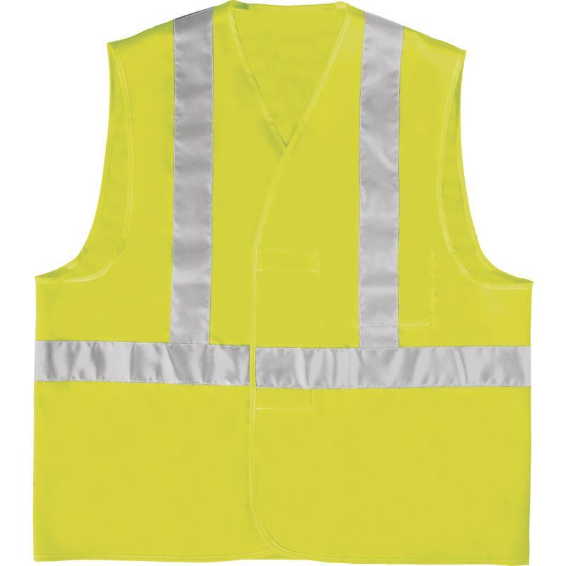 Gilet haute visibilité polyester - montage baudrier - gilp4_0