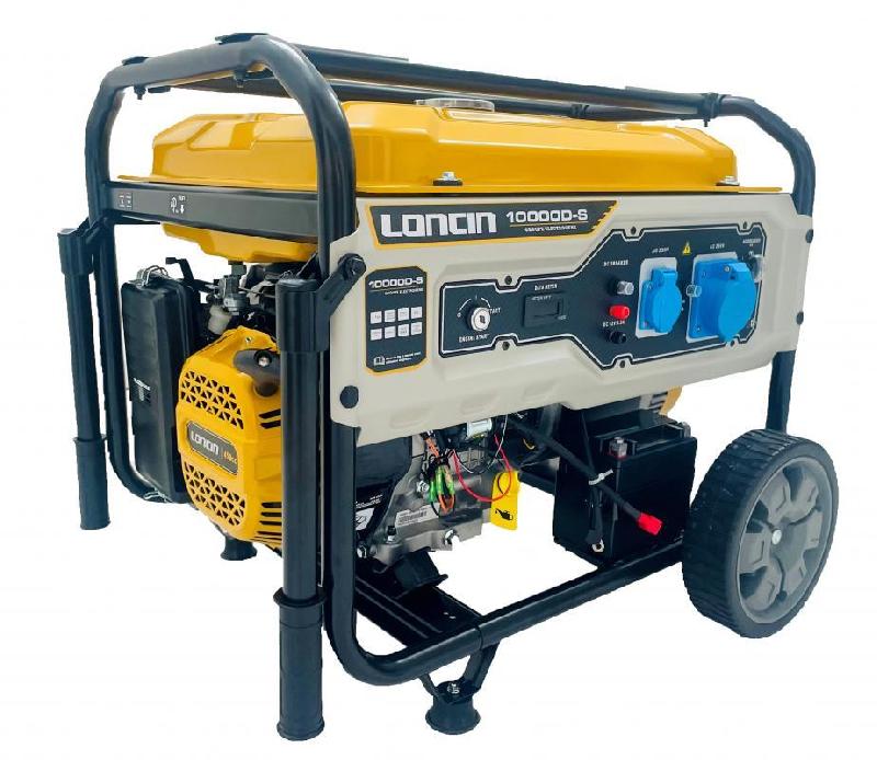 Groupe électrogène débruité monophasé 8 kVA LC 10000 D-S - Loncin essence - FRANCEPOWER - 00346_0