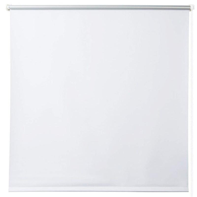 Helloshop26 - Store enrouleur occultant polyester montage rapide Aucun perçage requis pour les fenêtres et portes 40x160cm blanc 19_0000890 - blanc_0