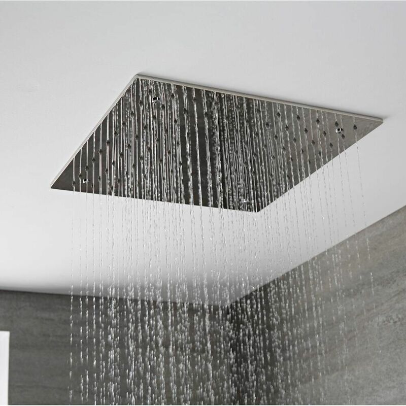 HUDSON REED - POMMEAU DE DOUCHE ENCASTRABLE - 40 X 40 CM