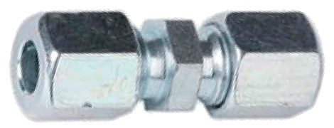 Jonction double de réduction filetée équipée d'écrou et bague - 8 , 6 , 12 , 12 , 14_0