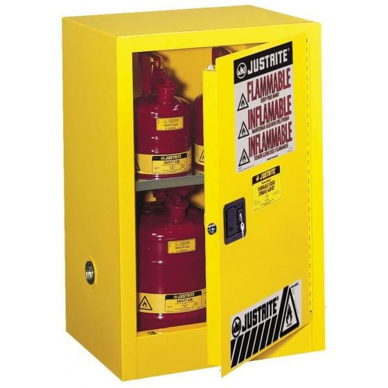 Ju710 - armoire de sécurité pour produits inflammables - delahaye - capacité 45 l_0