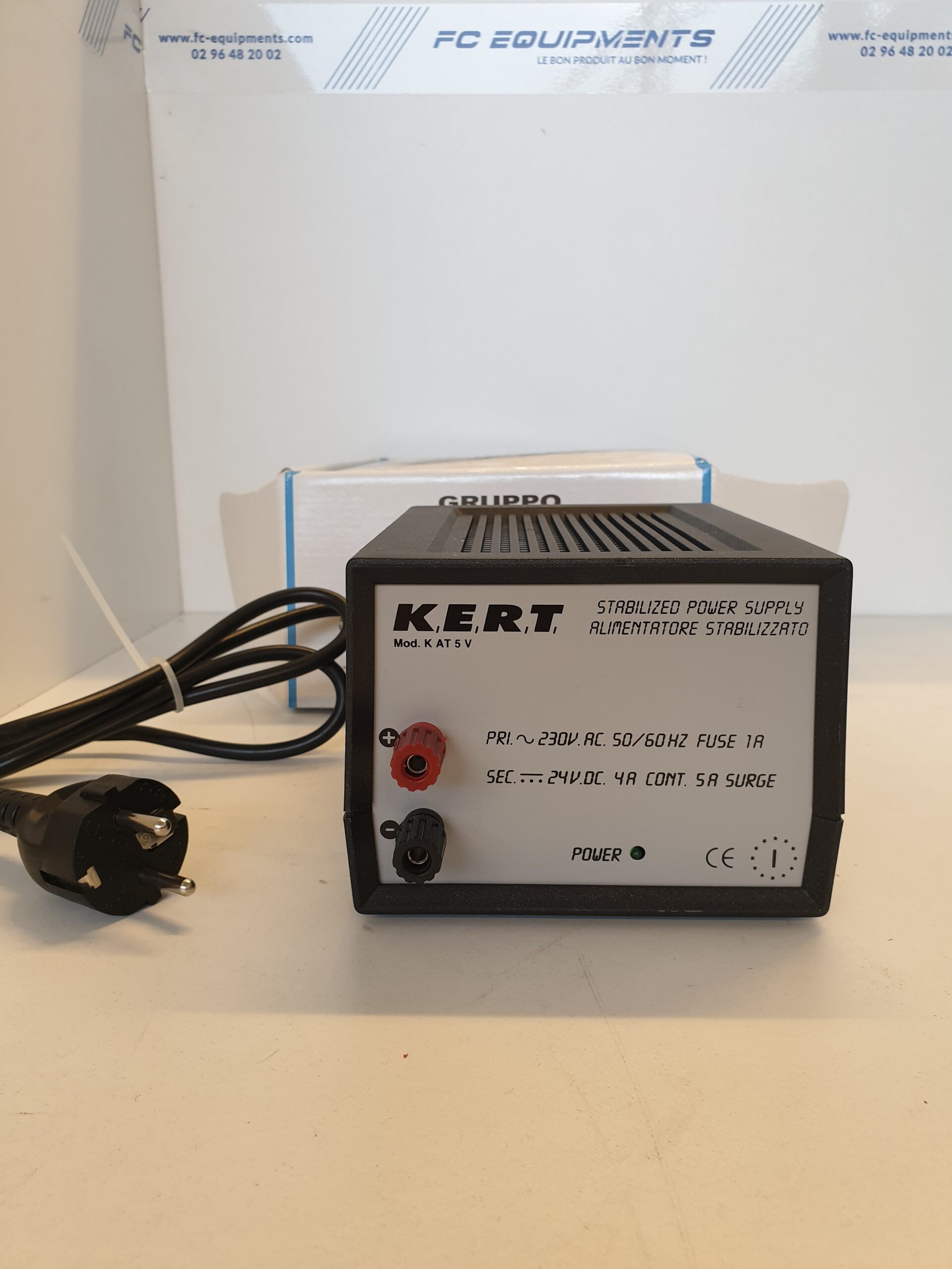 Kat5v - alimentation stabilisée electrique - kert - 24v 4a_0