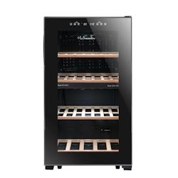 La Sommeliere LS51.2ZBLACK Cave de mise à température 50 bouteilles, 2 zones, La Sommelière - noir LS51.2ZBLACK_0