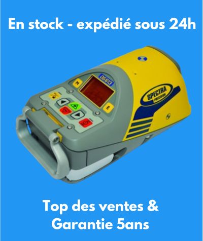 Laser de canalisation Spectra DG613 / DG613G - efficace, précis et fiable avec fonction Spot Finder et pente automatique_0