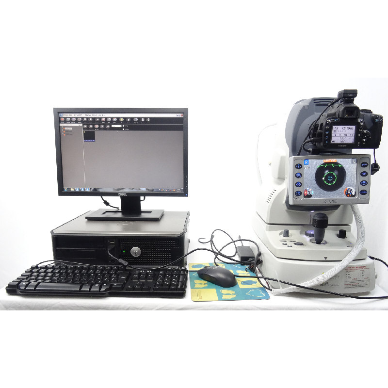 Nidek Retinographe AFC-210 - Observation précise de l'œil avec écran LCD TFT 5,7 pouces et caméra CCD haute résolution_0