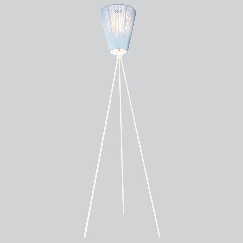 NORTHERN OSLO WOOD LAMPADAIRE BLANC/BLEU CLAIR