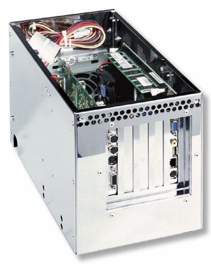 Ordinateur industriel embarqué - CPU PowerPC 750CX(e) 400 MHz - CyBox_9 - idéal pour applications complexes en automatismes et contrôle du trafic_0