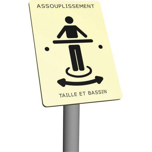 PANNEAUX D'INFORMATIONS FITNESS EXTÉRIEUR
