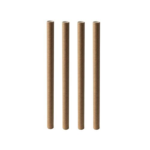 Papstar 200 Pailles pour Bubble Tea en papier 