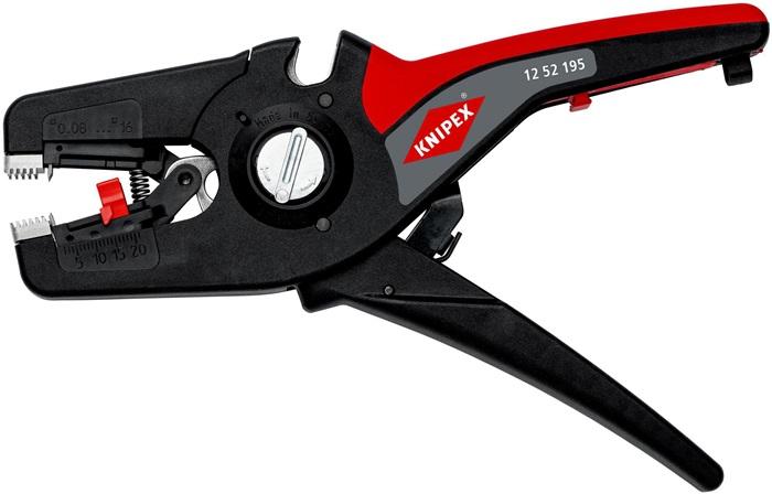 Pince à dénuder automatique PreciStrip16 - longueur 195 mm - 0,08-16 mm² (AWG 28-5) - KNIPEX_0