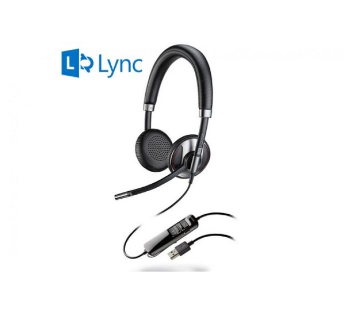 Plantronics Blackwire 725 - Casque USB PC/Mac binaural avec ANC et SoundGuard - Réf : 465597_0
