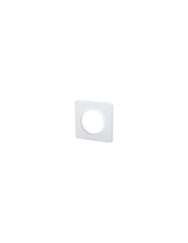 PLAQUE ODACE TOUCH BLANC 1 POSTE - SCHNEIDER ELECTRIC - S520802