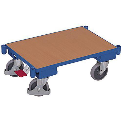 PLATEAU ROULANT MODULAIRE EURO AVEC PLATEAU ET DOSSIER - VARIOFIT