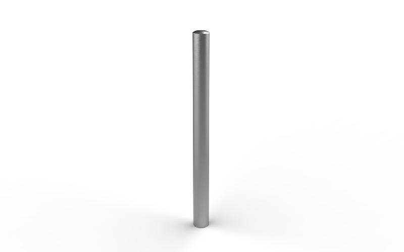 Potelet Toscane Inox Fabrication française Ø60mm Ø76,1mm Ø88.90mm Ø104mm - Maîtrise d'accès parking stationnement_0
