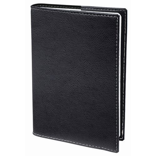 AGENDA CIVIL SEMAINIER PRÉSIDENT SPIRALÉ 21X27 CM - NOIR - QUO VADIS