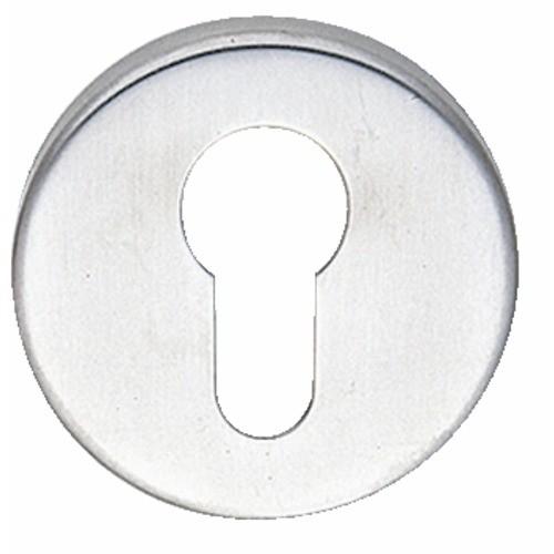 ROSACES RONDE CLÉ I POUR CYLINDRE - INOX 304 - SÉRIE 19 NORMBAU