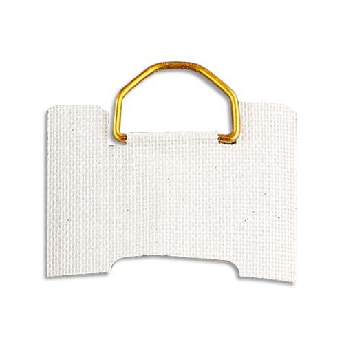 ATTACHES TOILEES GOMMEES APLI 30MM 500G POCHETTE DE 10      UNITES - LOT DE 6