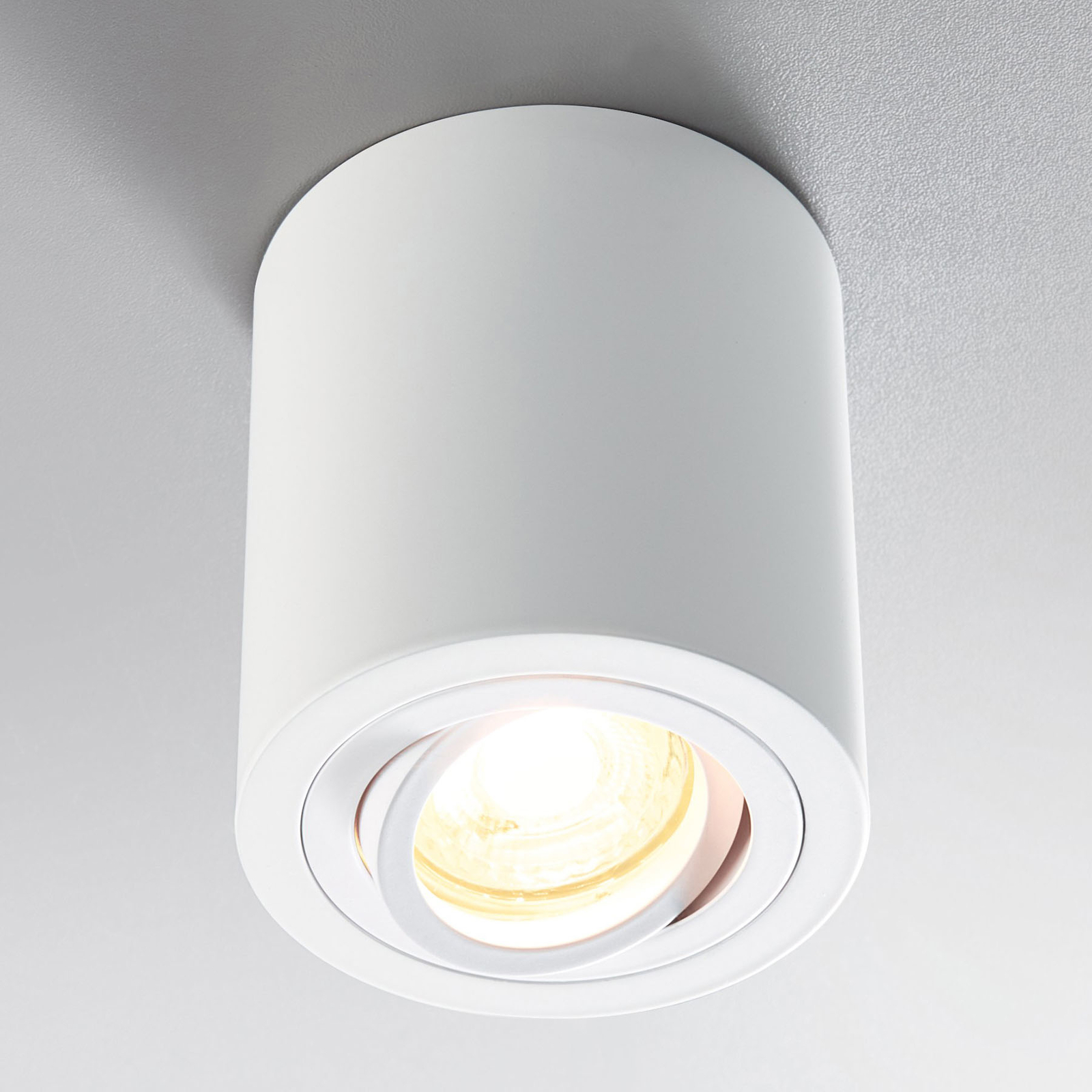 HEITRONIC SPOT À MONTER EN SAILLIE ADL9301, BLANC