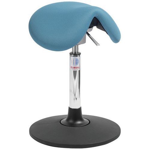 SIÈGE DALTON SWAY FLEXMATIC - TISSU 3D - BAS - BLEU CLAIR - GLOBAL PROFESSIONAL SEATING