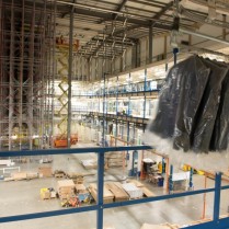 Systèmes pour vêtements suspendus - stockage compact et évolutif avec barre de penderie galvanisée/chromée_0
