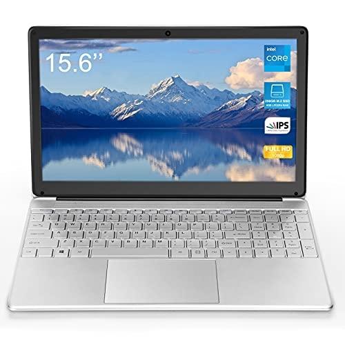 Clavier allemand pour ordinateur portable 15,6'' - Intel Celeron J4105, écran HD True Life 1920x1080, 8 Go DDR3, 256 Go, batterie 10 000 mAh_0