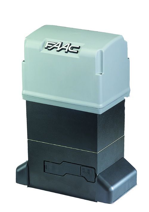 Motoréducteur irréversible FAAC 844 ER 230V - Portails coulissants jusqu'à 1800 kg - Technologie à bain d'huile_0