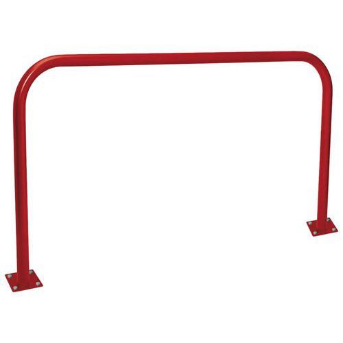 ARCEAU DE PROTECTION SIMPLE 2 M PLATINES GALVA ROUGE 3004 - PROCITY