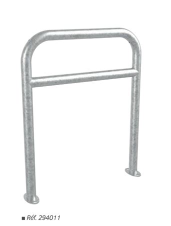 Arceau vélos renforcé - maintien des cadenas en hauteur - hauteur 850 mm - largeur 700 mm - acier galvanisé ou peint_0