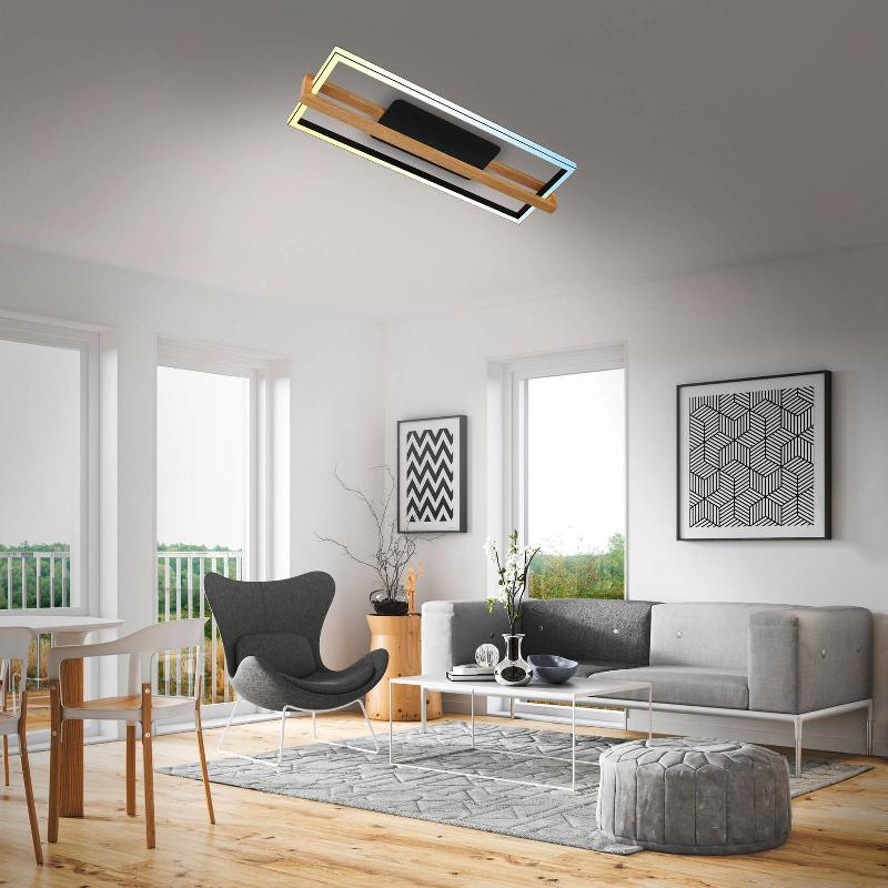 BRILONER PLAFONNIER LED 3769015 CCT AVEC TÉLÉCOMMANDE