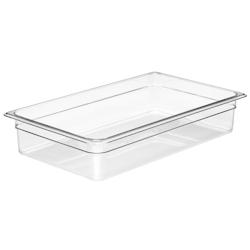 CAMBRO - 14CV1-335/6 - Lot de 6 pièces - BAC COPOLYESTER GN 1/1 (32,5 x 53 cm) - profondeur 10 cm. (Camview BPA free) - transparent plastique 14CV1-3_0