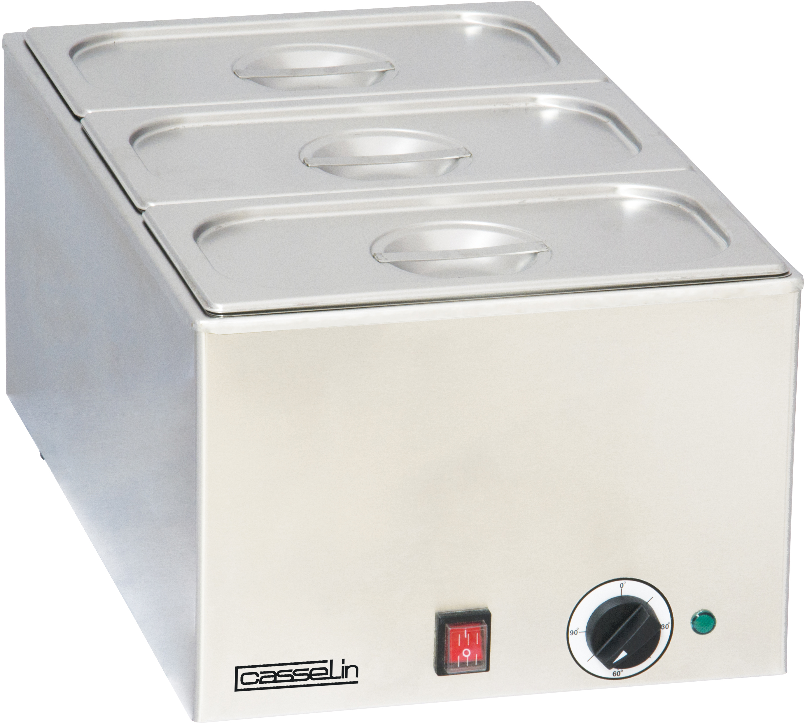CASSELIN - BAIN-MARIE AVEC 3 X GN 1/3